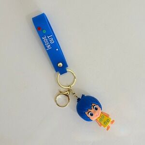 Disney INSIDE OUT 2 Joy Keyring Disney Keychain Bag Charm Kids Adults Key Chain